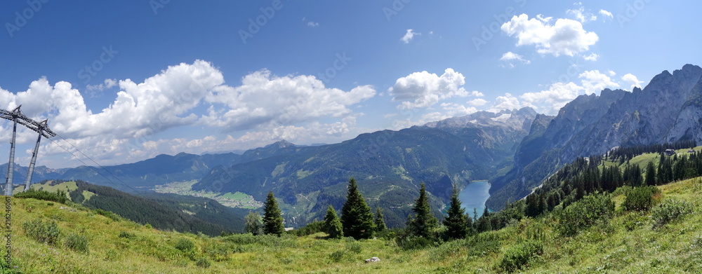 The Gosausee in Salzkammergut. Austria The Gosausee in Salzkammergut. Austria
