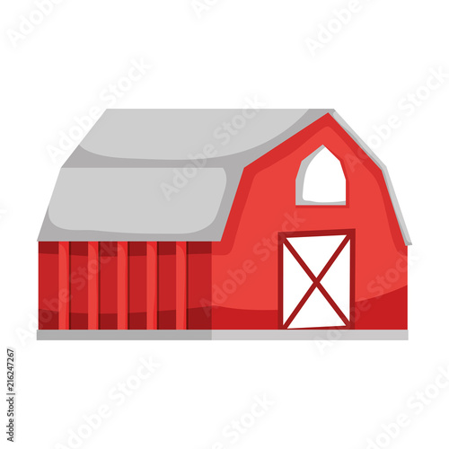 side wood house farm style