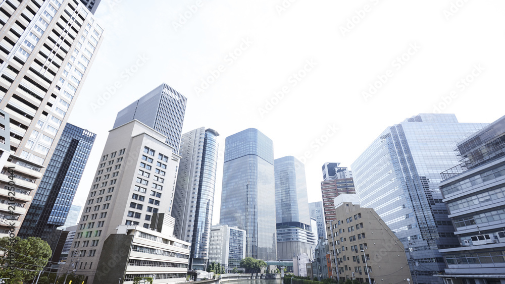 Fototapeta premium 梅田のビル