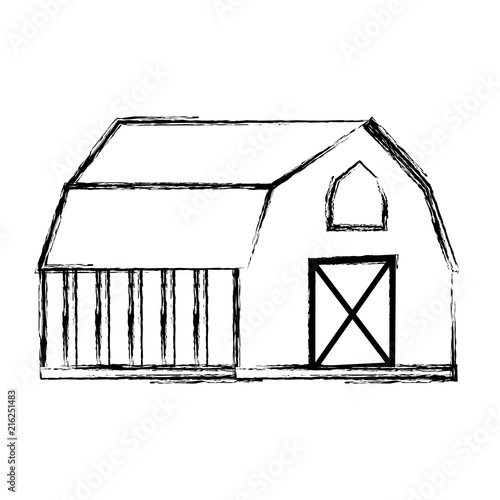 grunge side wood house farm style