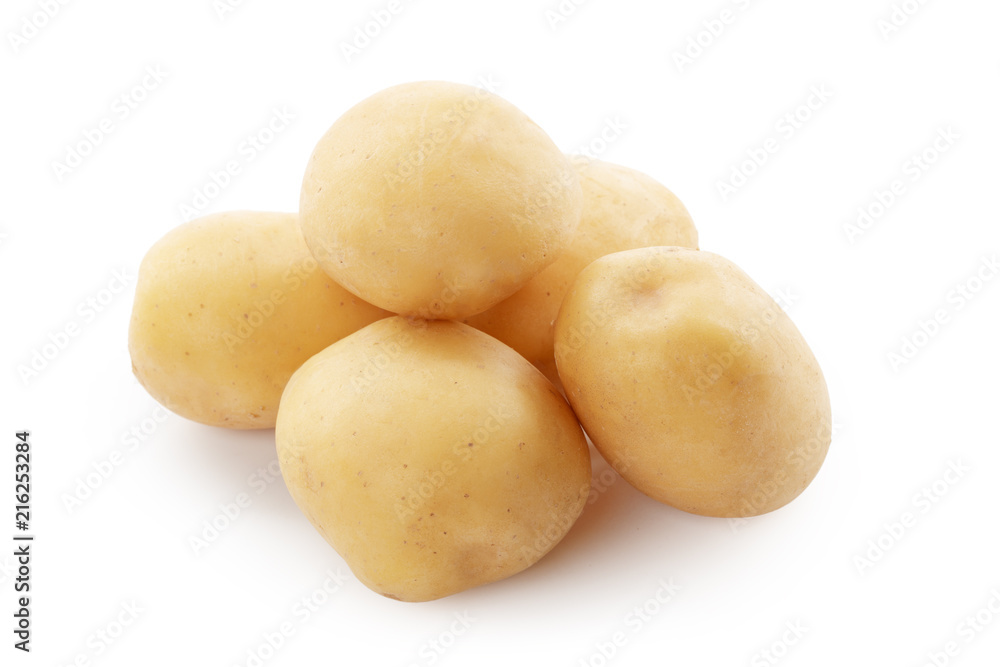 potato isolated on white background