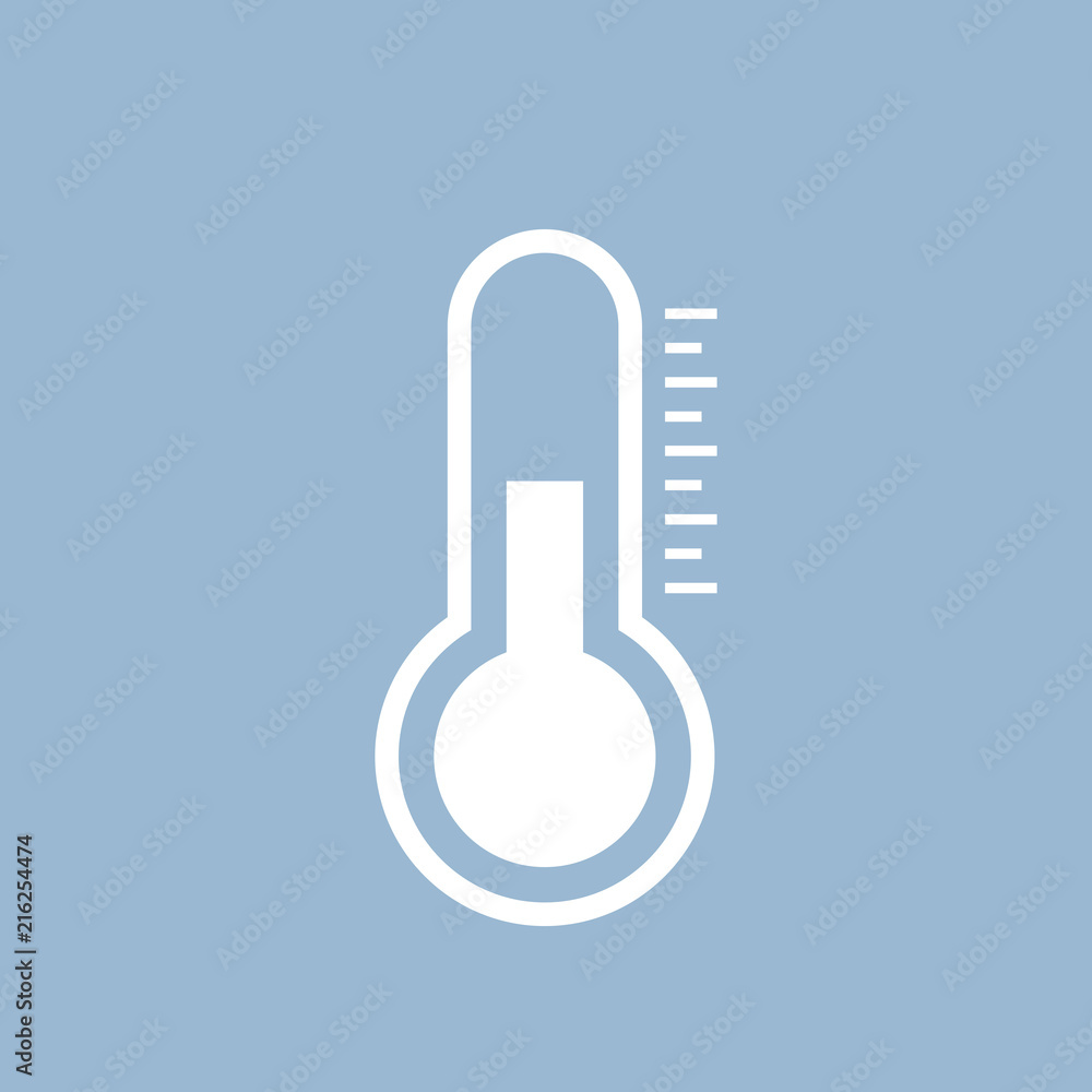 Thermometer vector pictogram Thermometer vector pictogram