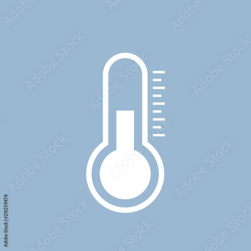 Thermometer vector pictogram