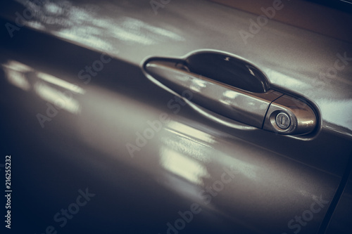 Car door handle © bizoo_n