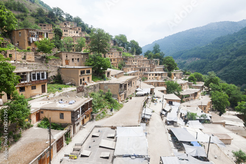 Masuleh village in Iran photo