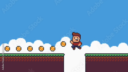 Pixel Art Scene