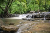 Small but beautiful waterfall /Small waterfalls can be found in all regions of Thailand.In the rainy season, you will find this kind of waterfall in Thailand.
