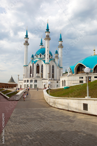 KAZAN, REPUBLIC OF TATARSTAN. Mosque of Kal-Sharif in the Kazan Kremlin