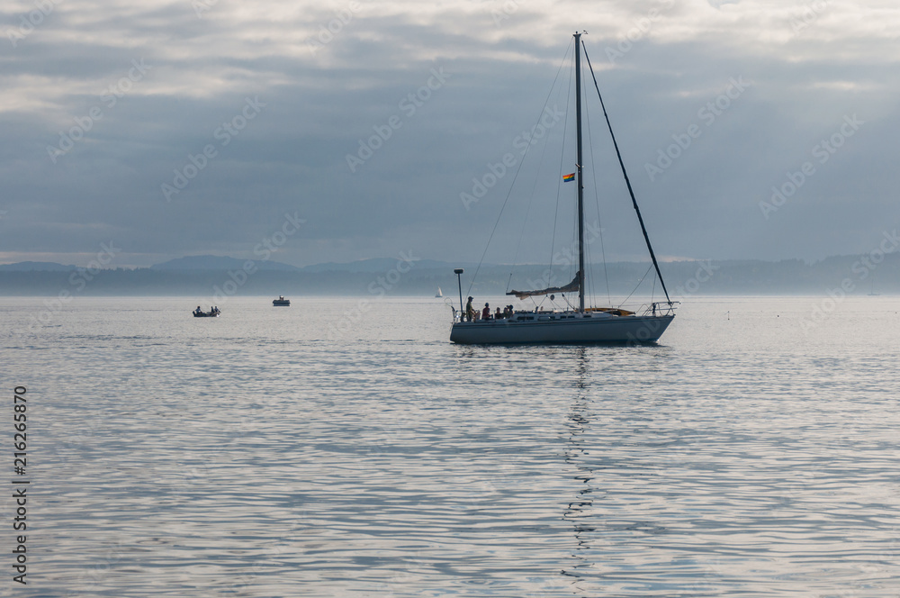Sailing in the Puget Sound water 2