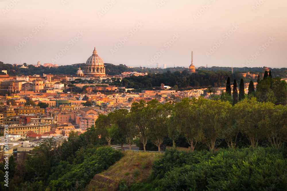 Lanscape of Rome From Monte Mario