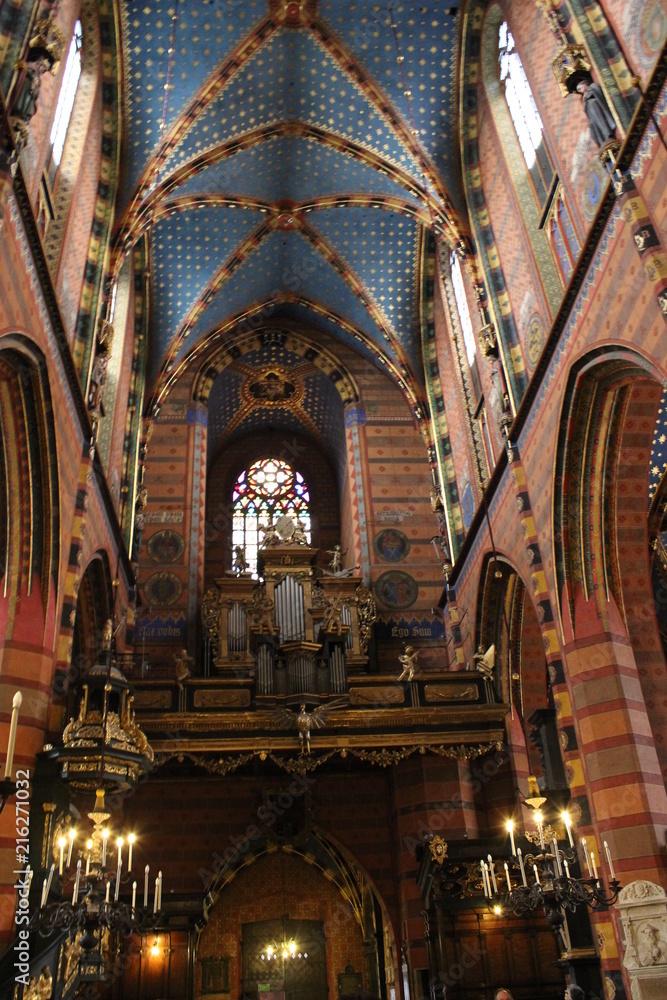 Krakow Marianske Cathedral Poland