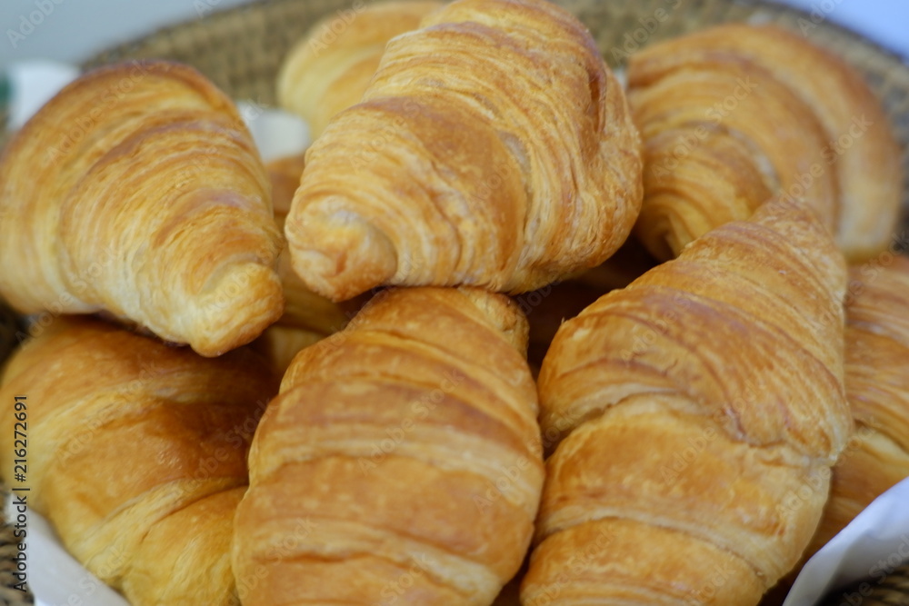 croissants on a plate