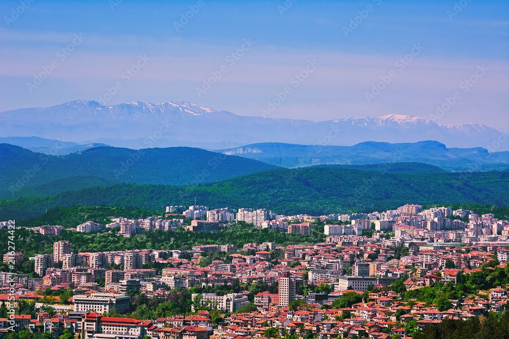 View over Veliko Tarnovo