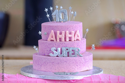 Birthday cake 10 years Anna Super