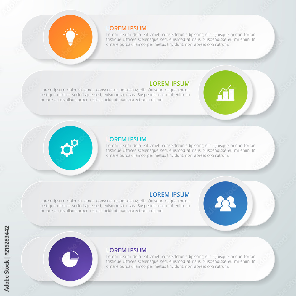 Infographic template for business, education, web design, banners, brochures, flyers, diagram, workflow, timeline. Vector illustration.