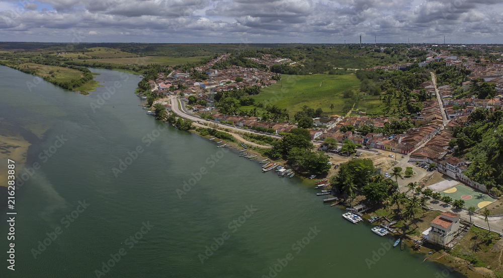 Aerial image of Penedo, Alagoas