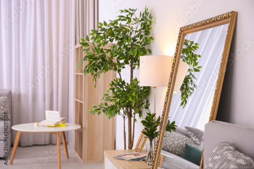 Elegant room interior with ...