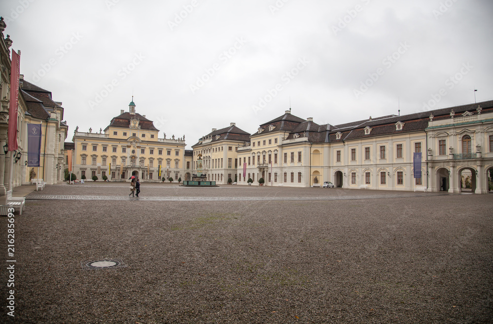Schloss Ludwigsburg is one of Germany's largest Baroque palaces and features an enormous garden in that style.