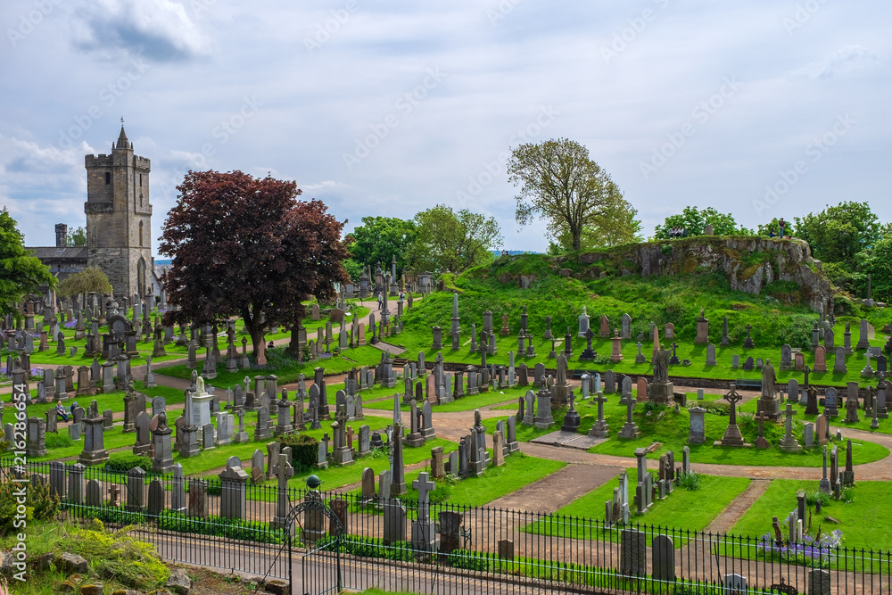Der Friedhof von Stirling/Schottland