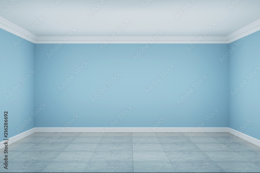Empty room interior 3d rendering Empty room interior 3d rendering