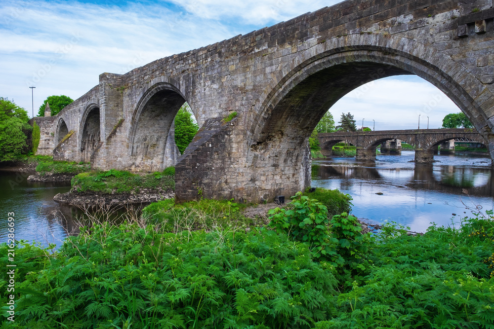 Die Steinbrücke von Stirling/Schottland
