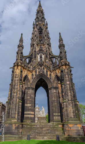 Das Scott Monument in Edinburgh/Scvhottland