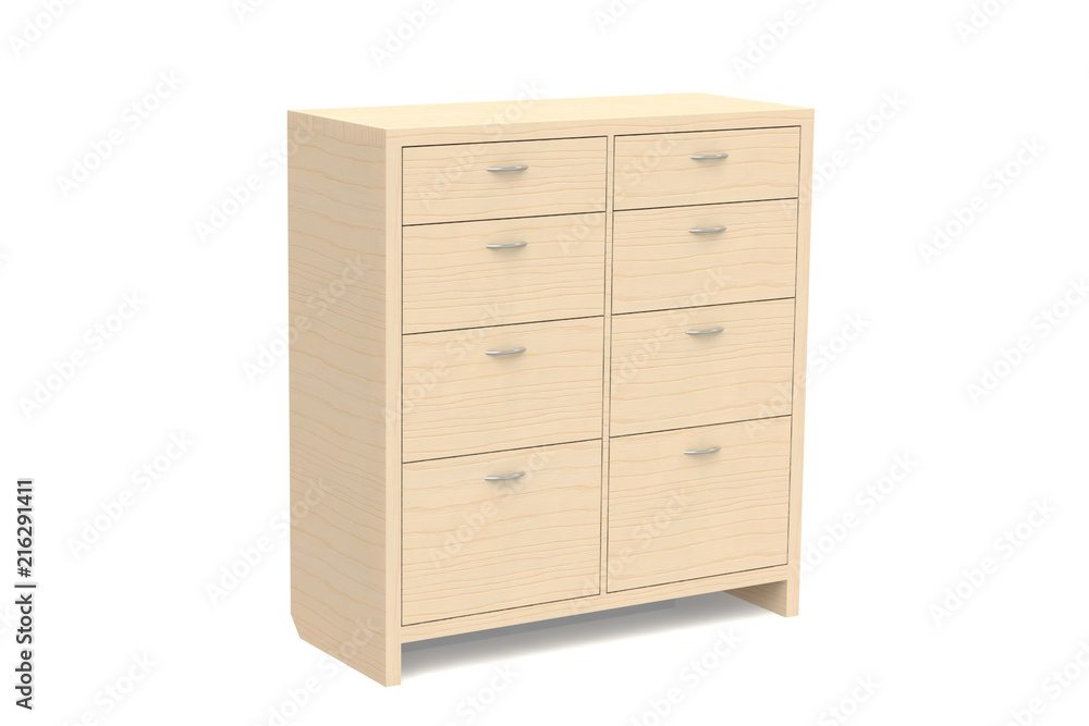 Wardrobe with drawers for clothes, linen, underwear, children's clothes. Wardrobe with drawers for clothes, linen, underwear, children's clothes.