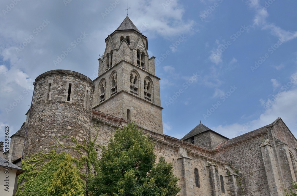 Abbatiale Saint-Pierre, Uzerche, Corrèze, France