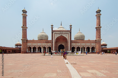 Jama Masjid, main muslim mosque in Delhi, India