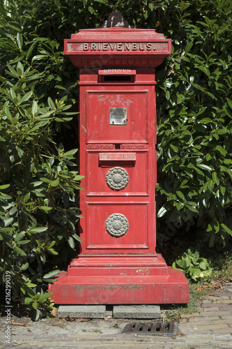 Classic Dutch letterbox