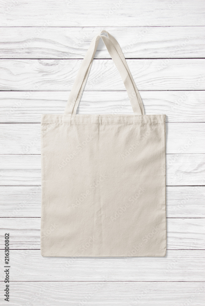 Blank tote cheap bag mockup