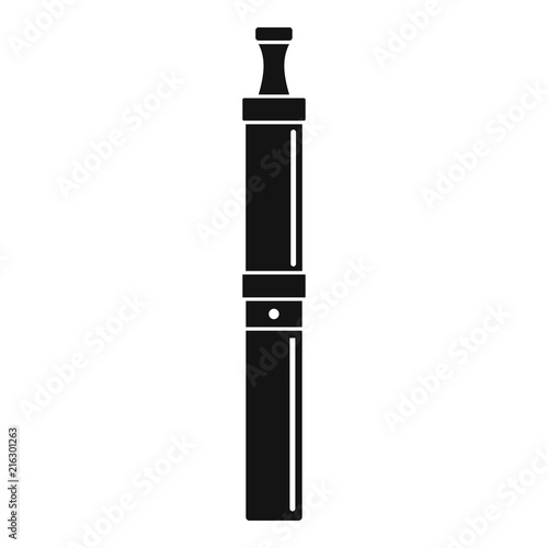 Modern vape pen icon. Simple illustration of modern vape pen vector icon for web design isolated on white background