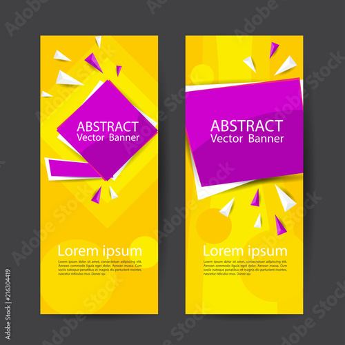 Vector abstract design banner template.Perfect background design for headline and sale banner.