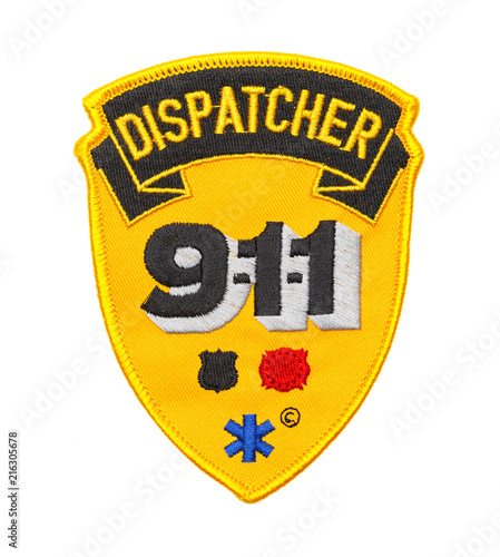 Fotografie Dispatcher 911 Patch