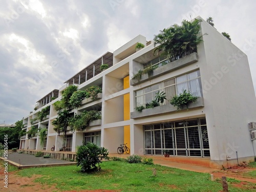 creative architecture, Auroville photo