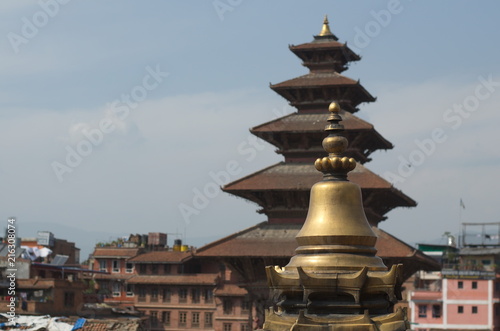 Buddhist Pagoda in Bhaprapur Nepal