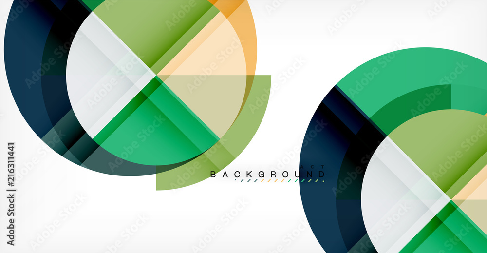 Vector circle abstract background Vector circle abstract background