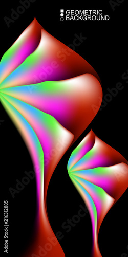 Fototapeta Naklejka Na Ścianę i Meble -  Geometric colorful abstract background