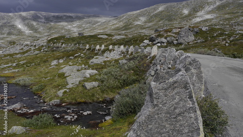 Gamle Strynefjellsvegen, Landschaftsroute übers Fjell, Norwegen photo