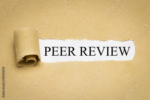 Plakat w ramie Peer Review