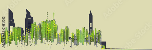 Gebäudebegrünung in der Stadt – facade greening in the city, urban greening