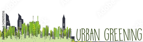 Gebäudebegrünung in der Stadt – facade greening in the city, urban greening