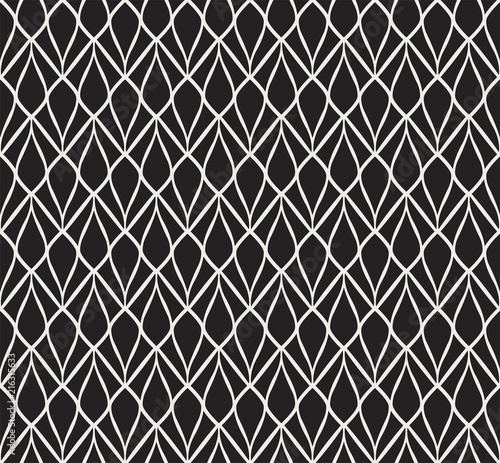 Abstract Seamless Art Deco Pattern. Stylish geometric antique background.