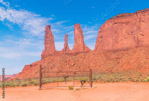 Wild West USA. Monument Valley, Arizona photo