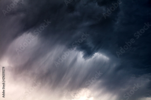 Severe Rain Blurred Background