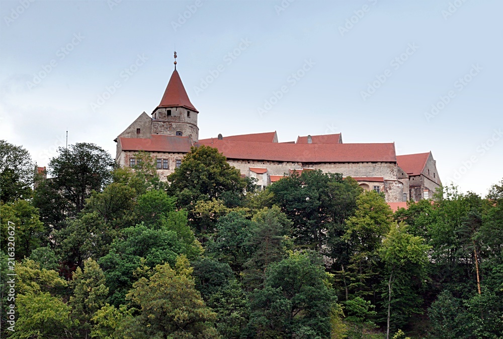 old castle Pernstejn, Czech republic, Europe