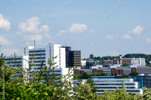 Wiesbaden Hochhaus Panorama