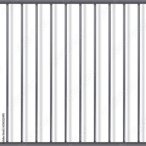Prison Metal Bars Template