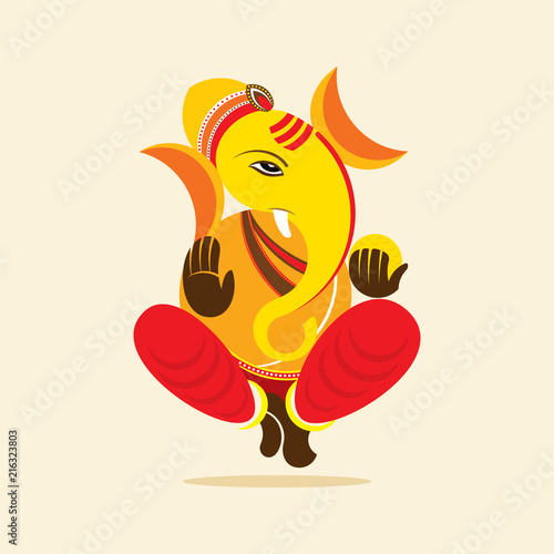 ganesh chaturthi festival poster design