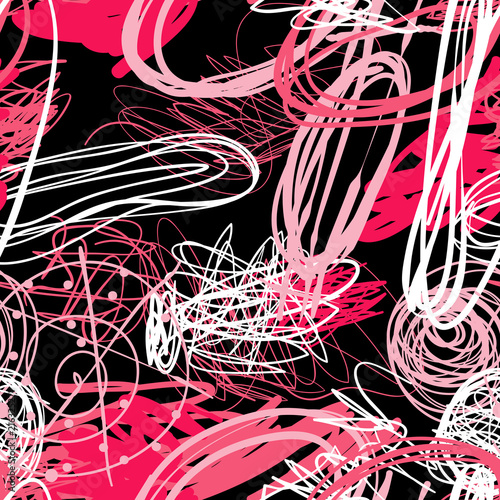 Seamless vintage pattern retro 80s or 90s fashion style abstract vector background. Retro memphis design. Perfect for wallpapers, pattern fills, web page backgrounds, surface textures, textile